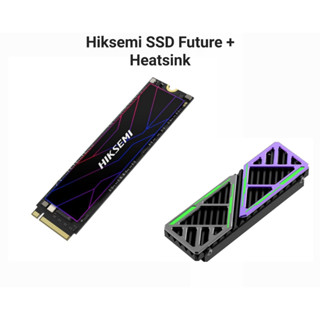 Hiksemi : SSD Future 1TB / 2TB + Heatsink * ประกันศูนย์ Ascenti 5 ปี *