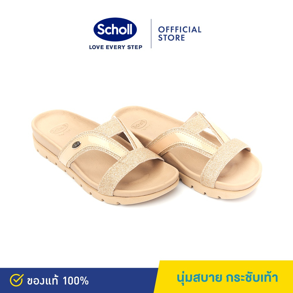 Scholl รองเท้าแตะแบบหนีบสกอลล์ รุ่น IYA เทคโนโลยีไบโอปรินท์ (Bioprint) ออกแบบให้รองรับรูปเท้าได้ทุกส่วนเท้า