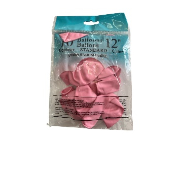 10pcs Latex Balloon 12" PINK Macaron BALLOON
