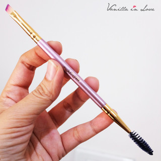 SB68 แปรงเขียนคิ้วสองหัว JAF  แปรงหวีคิ้ว Doubled-head Eyebrow Brush