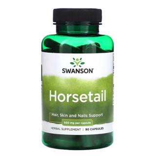 หญ้าหางม้า Horsetail, 500 mg, 90 Capsules Swanson