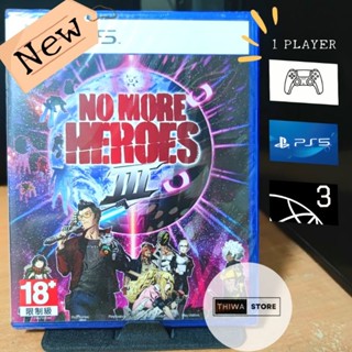 [*0* เพียง 1,112 บาท โค้ดส่วนลด 20DDSEP19] (มือ1) PS5 | No More Heroes III