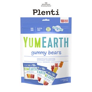 YUM EARTH ORGANIC POPS Gummy Bears (5 Packs)