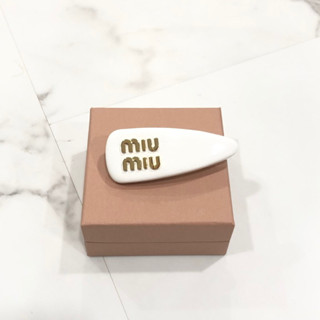 Miu Miu Hairclip + Dior Ring