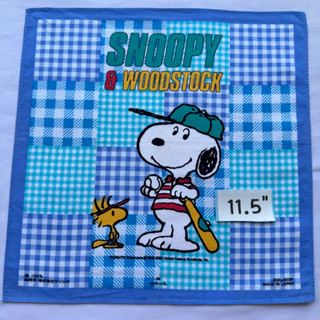 Snoopy ผ้าเช็ดหน้าสนูปปี้