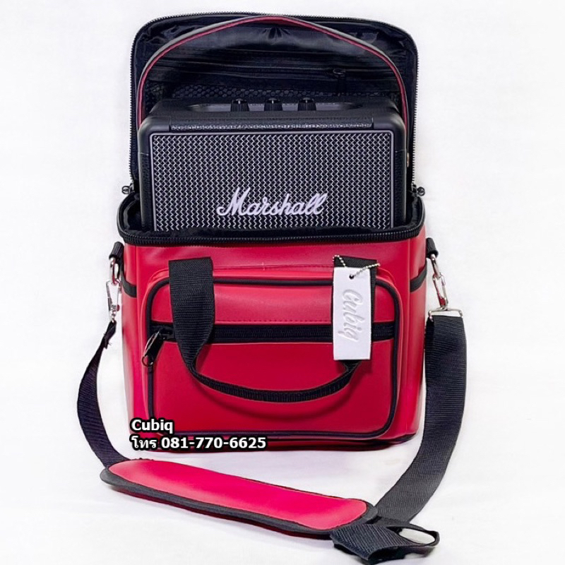 กระเป๋าลำโพง Marshall Kilburn 1 - 2 [แบบหนังPU] สีแดง (cubiq)new