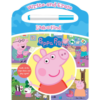 Peppa Pig: Write-And-Erase Look and Find Board book