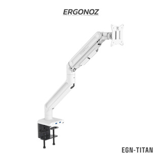 ERGONOZ Titan Heavy duty Monitor arm แขนจับจอ ขาตั้งจอคอม ขาตั้งจอคอมพิวเตอร์ รุ่น EGN-TITAN-S ใช้กับจอ 40นิ้วได้