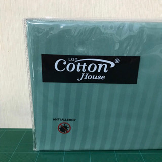 ผ้าปูที่นอน Cotton House สีพื้น พรีเมี่ยม กันไรฝุ่น