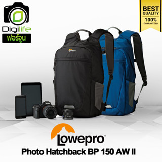 Lowepro Bag Photo Hatchback BP 150 AW II Backpack - กระเป๋าเป้ กระเป๋ากล้องกันน้ำ กันกระแทก