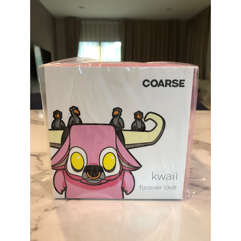 kwaii forever love (สีชมพู) ขนาด3.5 นิ้ว สินค้าเป็นของใหม่ ยังไม่แกะ