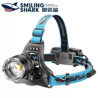 Smilingshark K225 Led ไฟคาดหัว USB หลอดไฟหน้า ชาร์จเร็ว ไฟฉายคาดศีรษะ 2500Lumens ไฟคาดหัว โฟกัสแบบยืดไสลด์ headlamp head