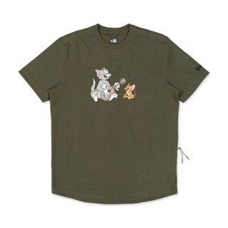 NEW ERA เสื้อรุ่น AP SS TEE OUTDR TOM JERRY TOMJER AR KHAK