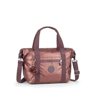 Kipling Art S Metallic Plum  🐵