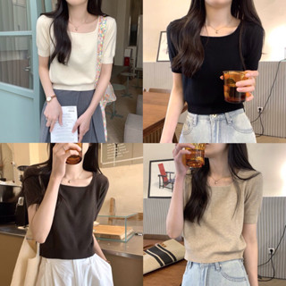 Franssen เสื้อยืดไหมพรม รุ่น Simp Tops