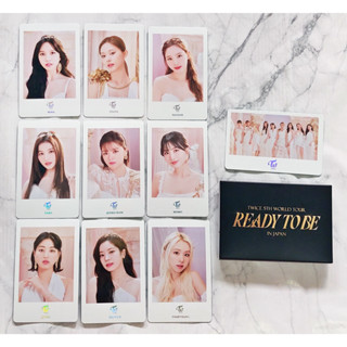 แยกขาย โฟโต้ การ์ด เซ็ท จาก Event Concert อัลบั้ม TWICE - 5TH WORLD TOUR READY TO BE in JAPAN Goods พร้อมส่ง Card Kpop