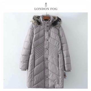 เสื้อโค้ทกันหนาว โค้ทเฟอร์กันหนาว  PADDED PUFFER COAT บุนวมอุ่น ❄️แบรนด์ ✨LONDON FOG✨ (WY988)