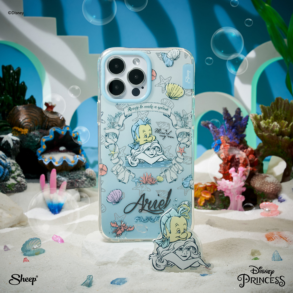 [สินค้าClearance] [The Little Mermaid] เคสสำหรับไอโฟน 11/11Pro/11 Promax แถมฟรี Griptok หรือ Strap สายห้อย กันรอยกระแทก - รูปที่ 4