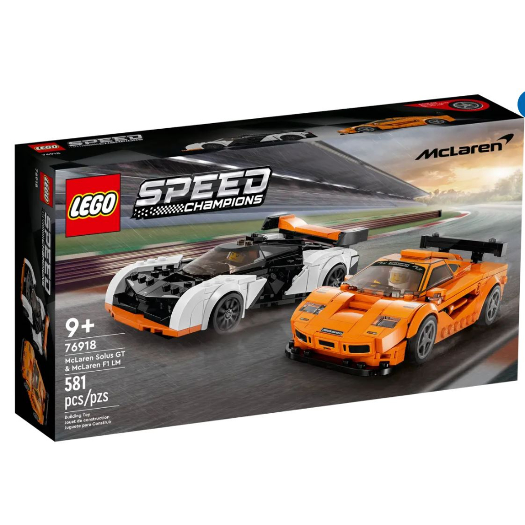 (เลโก้) LEGO Speed Chmapions 76918 McLaren Solus GT & McLaren F1 LM