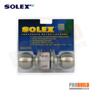 SOLEX ลูกบิดประตูห้องนอน/ห้องทั่วไป รุ่น 500 SS