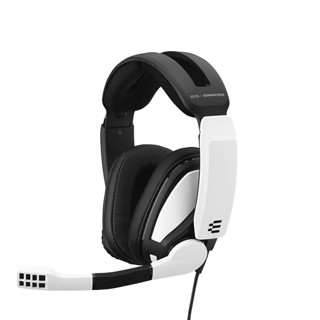 EPOS ( หูฟังเกมมิ่งแบบมีสาย ) รุ่น GSP 301 BLACK&amp;WHITE GAMING HEADSET WARRANTY 2Y