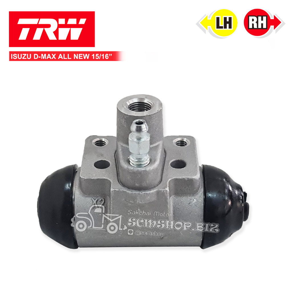 TRW กระบอกเบรคหลัง ISUZU D-MAX All NEW,D-MAX GOLD SERIES ปี2007 15/16" ใส่ได้ทั้งข้างซ้าย-ขวา (BWK75
