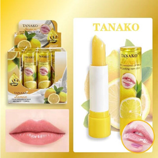 ⚡FLASH SALE⚡♡พร้อมส่ง์ Tanako Lemon Color changing lip blam No0477(12pcs in a box)