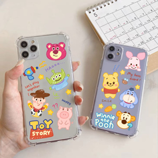 เคสซิลิโคน TPU เคสใส กันกระแทก เคสโทรศัพท์มือถือ ลายการ์ตูน สำหรับ OPPO A95 4G A96 A74 4G A74 5G A53 A57 A71 A83