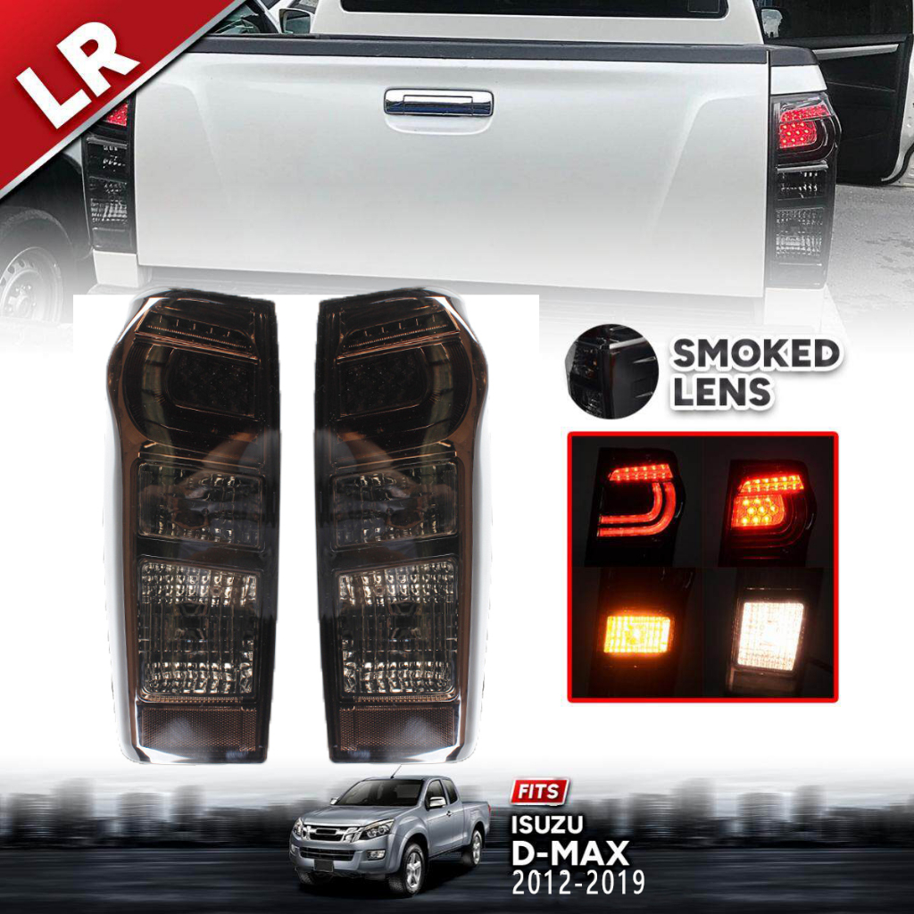 ไฟท้าย LED รถยนต์ สําหรับ DMAX ปี 2012-2019 Taillight Taillamp