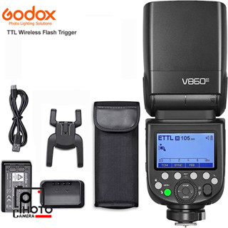 FLASH GODOX KIT V860III แฟลชกล้อง Speedlite E-TTL HSS Flash Light สำหรับ Canon Nikon Fuji