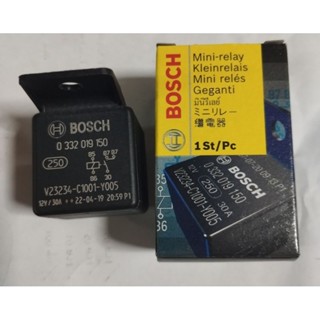 รีเลย์ BOSCH แท้ 5 ขา 12V. (รีเลย์บอส รีเลย์ 5 ขา)