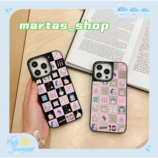 ❤️ส่งของขวัญ❤️ เคสไอโฟน 11 12 13 14 Pro Max casetify สไตล์คู่รัก ความคิดสร้างสรรค์  Case for iPhone สาวน่ารักหัวใจ