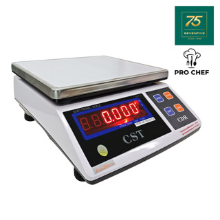 PRO CHEF เครื่องชั่งน้ำหนัก ตาชั่ง ตาชั่งเบเกอรี่ ชั่งได้3-30kg. PRC1-CDR