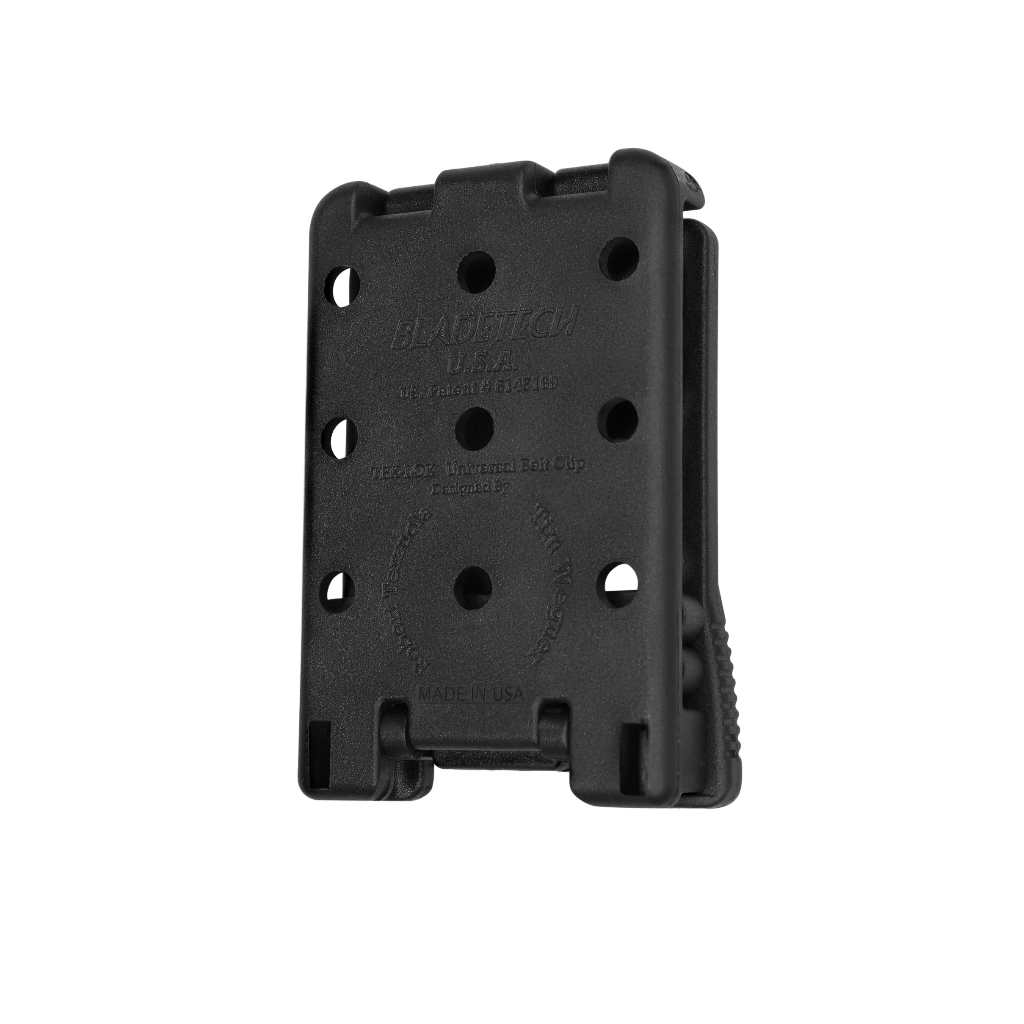 Tek-Lock belt attachment