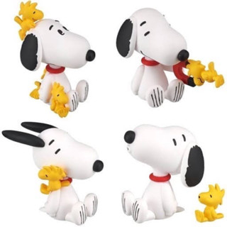 พร้อมส่ง PEANUTS Snoopy &amp; Woodstock Nakayoshi Figure