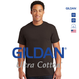 GILDAN® อุลตร้า เสื้อยืดแขนสั้น - น้ำตาลเข้ม 105C
