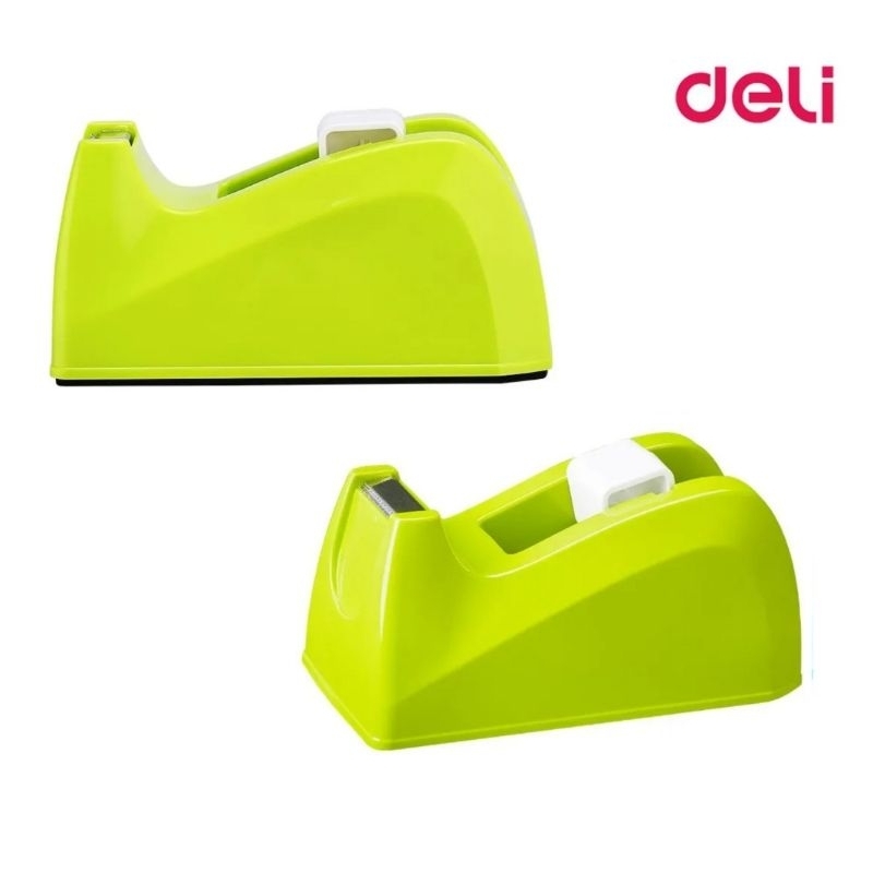 Deli แท่นตัดเทป No.814A แท่นตัดเทปตั้งโต๊ะ Tape Dispenser ขนาดแกน 1 นิ้ว ใช้ได้กับเทปกว้าง 18 มม. (คละสี) - รูปที่ 2