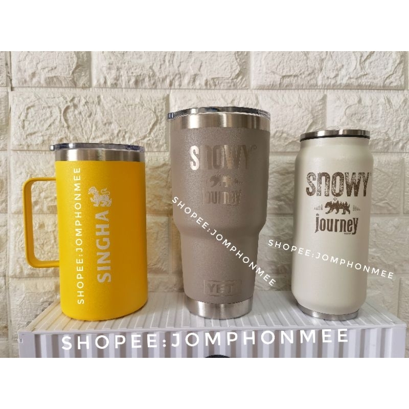 แก้วน้ำแสตนเลส Singha Snowy journey X YETI