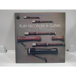 1LP Vinyl Records แผ่นเสียงไวนิล  PLAY RECORDER &amp; GUITAR  (E8F33)