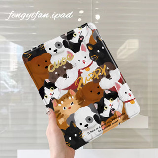 IPAD CASE 360 องศา แอร์1/2/3/4/5 gen6/7/8/9/10 โปร11นิ้ว 2016/17/22/18 เจน10 2 air10 9 9 7 ใส่ปากกาได้ เคสใสไอแพด 5544