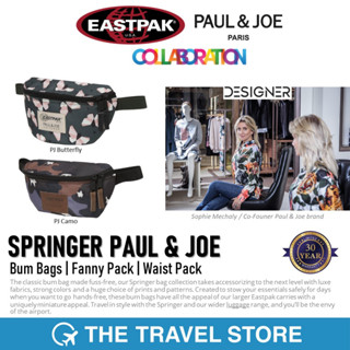 EASTPAK x PAUL &amp; JOE Springer Bum Bags | Fanny Pack | Waist Pack กระเป๋าคาดอก คาดเอว คอลเลคชั่น PJ