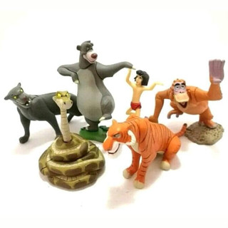 TOMY : The Jungle Book - Full Set of 6 - Choco Party (Disney) part 7 - งานแท้ มือ1 ไม่แกะ