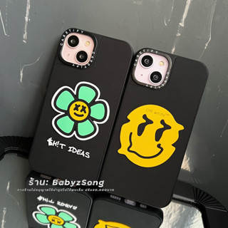 เคสซิลิโคนปั้มลายแบบนูน สไมด์  เคสสำหรับรุ่นไอโฟน 678-14 14pro 14promax