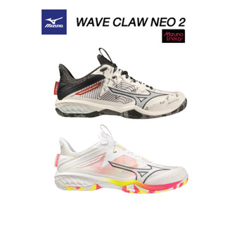 [ลิขสิทธิ์แท้] Mizuno Badminton Wave Claw NEO 2 (WIDE)  รองเท้าแบตมินตัน มิซูโน่