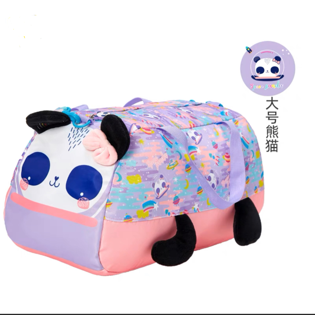 JGY - VEST กระเป๋าเดินทาง  ทรงหมอนสะพายข้าง สไตล์ smiggle ราคาเบาๆ ลายน่ารักๆ
