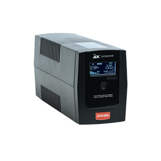 ZIRCON AX 1000VA/550W Line Interactive UPS เครื่องสำรองไฟ  ประกัน 2 ปี