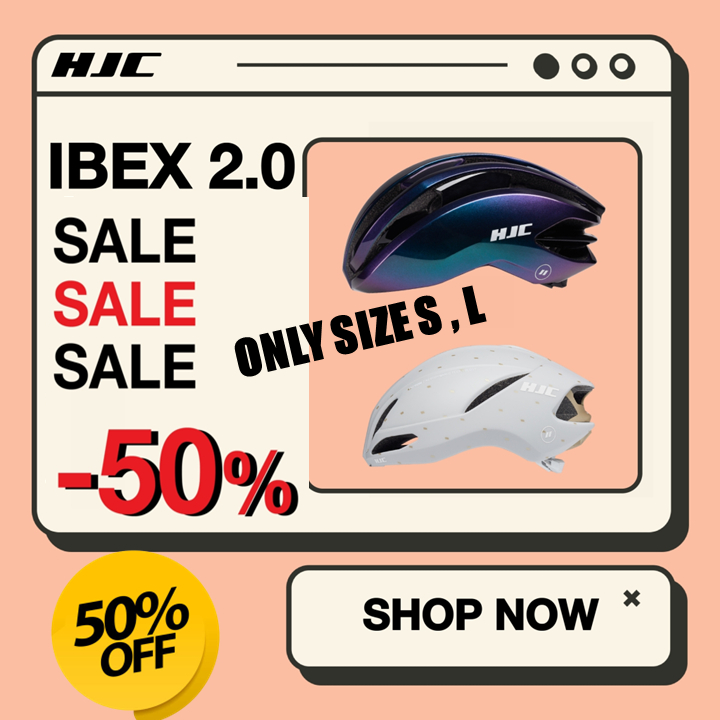 หมวกจักรยาน HJC IBEX 2.0 หมวกที่น้ำหนักเบา สวมใส่สบาย กระชับศรีษะ ระบายอากาศดีเยี่ยม
