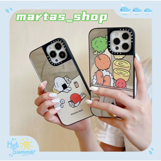 ❤️ส่งของขวัญ❤️ เคสไอโฟน 11 12 13 14 Pro Max casetify พื้นผิวกระจก แฟชั่น ความคิดสร้างสรรค์ Case for iPhone สาวน่ารักหัวใ