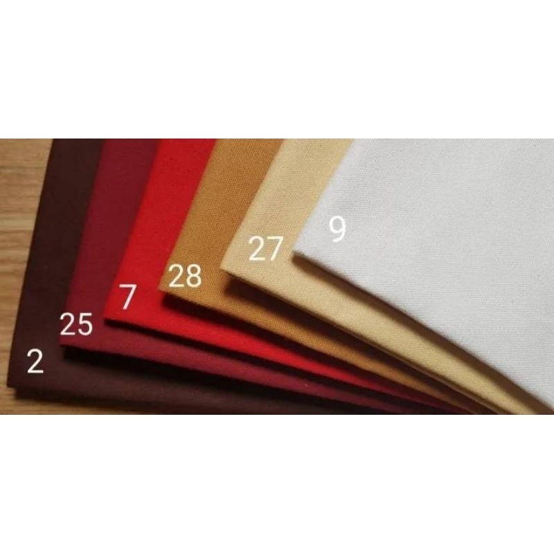 ผ้าแคนวาส 12ออนซ์ 28เฉดสี (90*110cm) ผ้าใบวาดรูป สำหรับงาน diy/painting ตัดยาวต่อเนื่องได้ค่ะ - รูปที่ 4