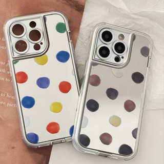 💲คูปองเคลม💲เคสไอโฟน case for iphone 11 12กระจกเงาเคส 14 13 12 11 pro maxกันกระแทกทนทาน สไตล์มินิมอล เทรนด์